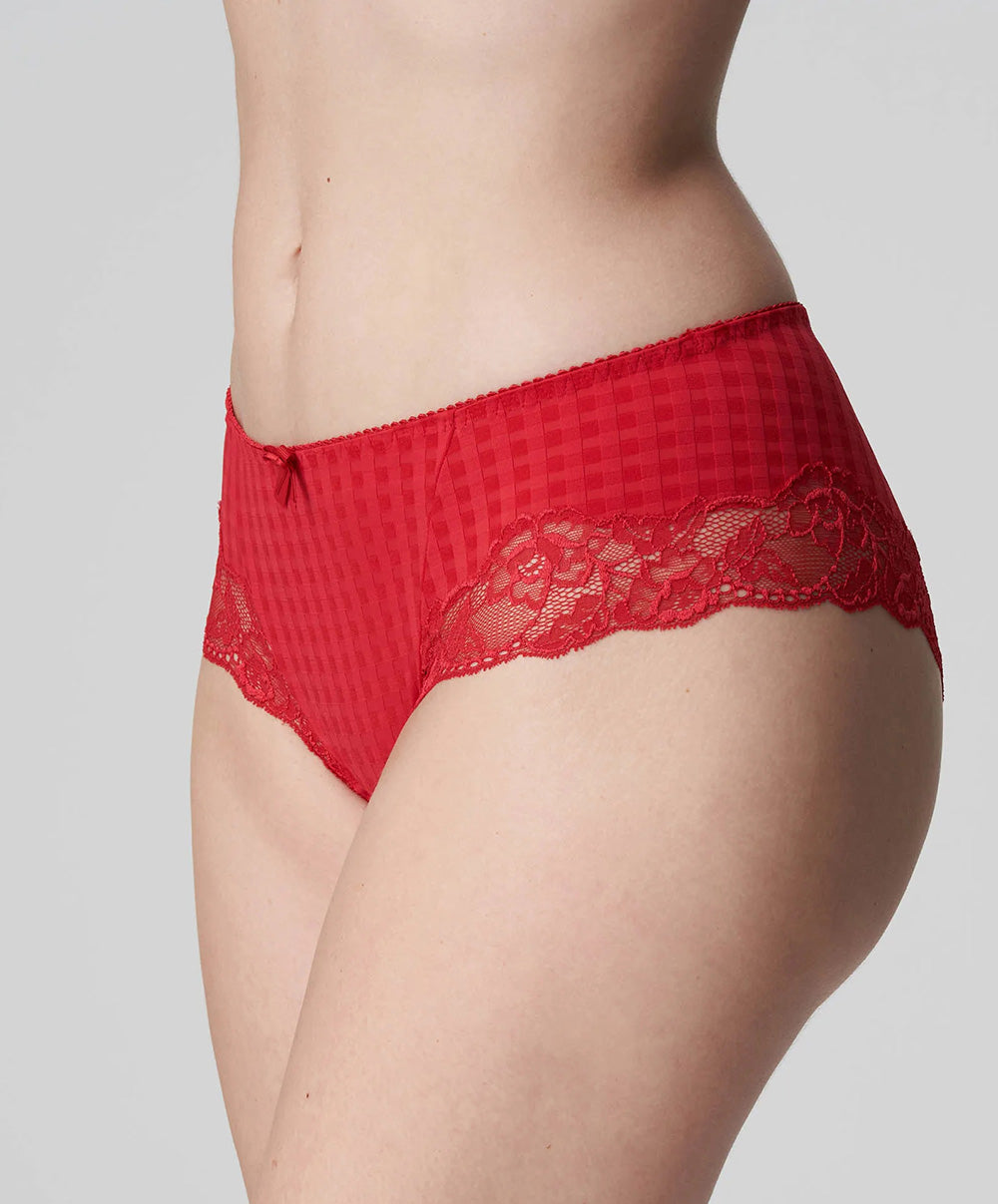 Shorty dentelle "Hotpants"  PrimaDonna Madison rouge scarlet 0562127-SCA