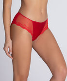 Shorty en soie Lise Charmel Splendeur soie rouge ACC0480-RS