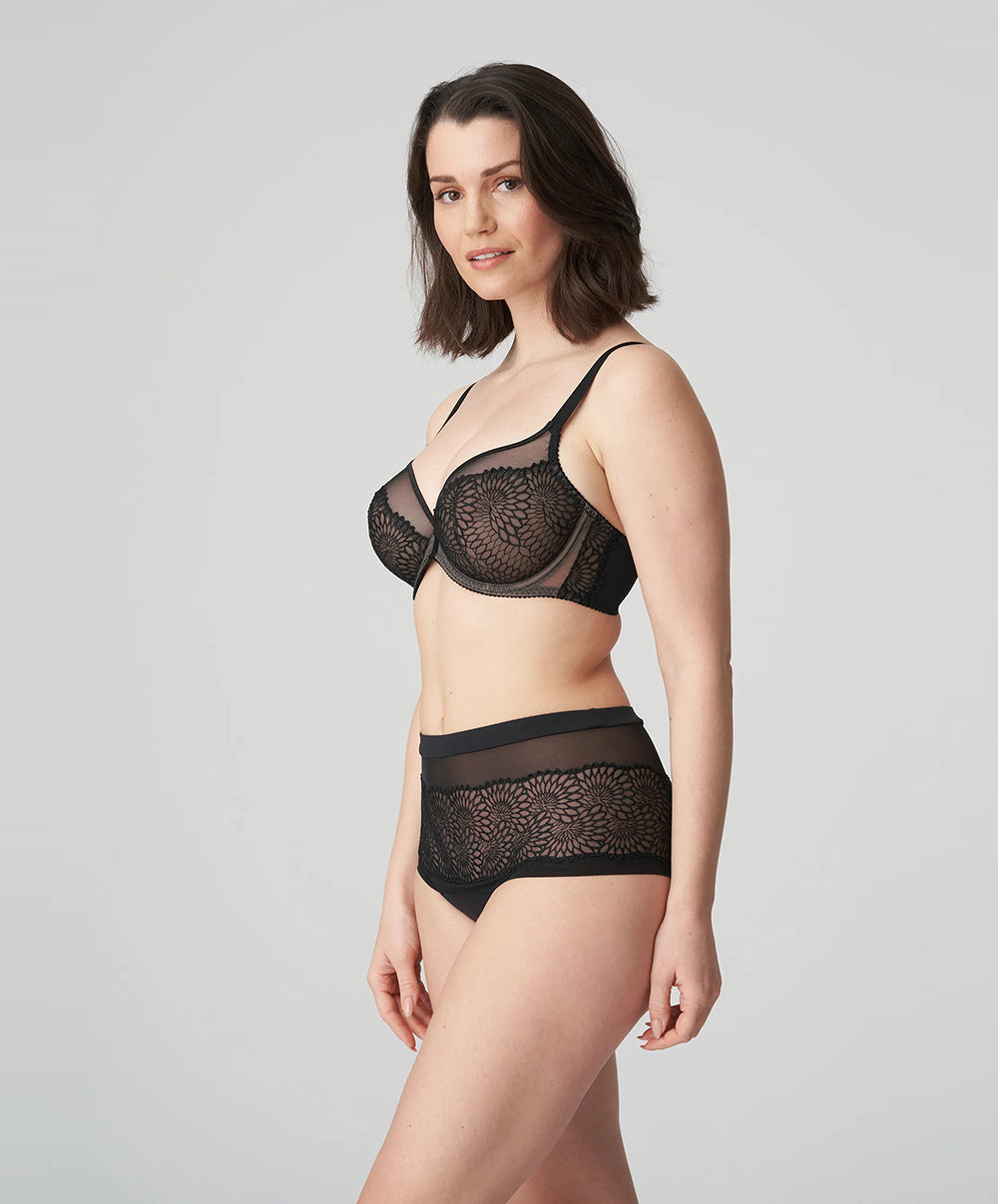 Shorty femme "Hotpants"  PrimaDonna Sophora noir 0563182-ZWA