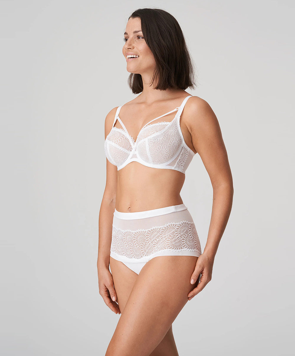 Shorty femme "Hotpants"  PrimaDonna Sophora blanc 0563182-WIT