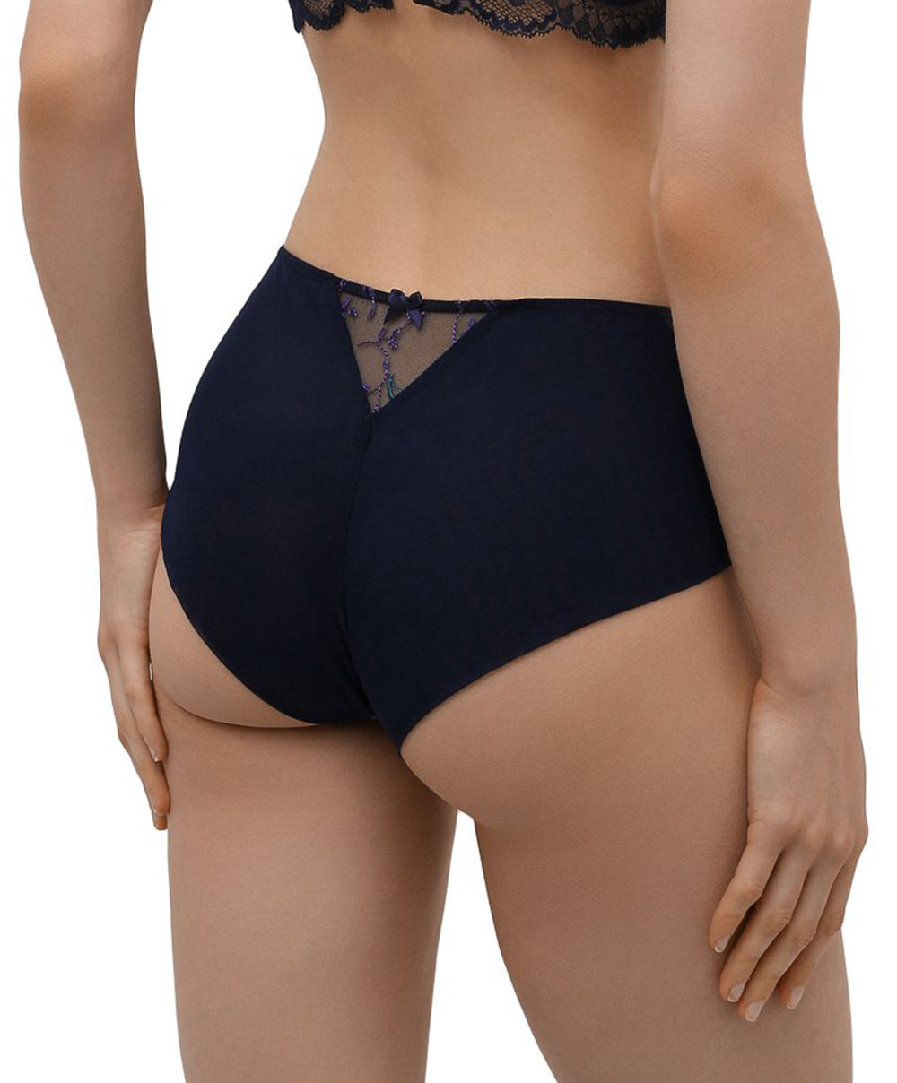 Shorty grande taille Lise Charmel Magie saphir Eclosion bleu BCH0411-ES