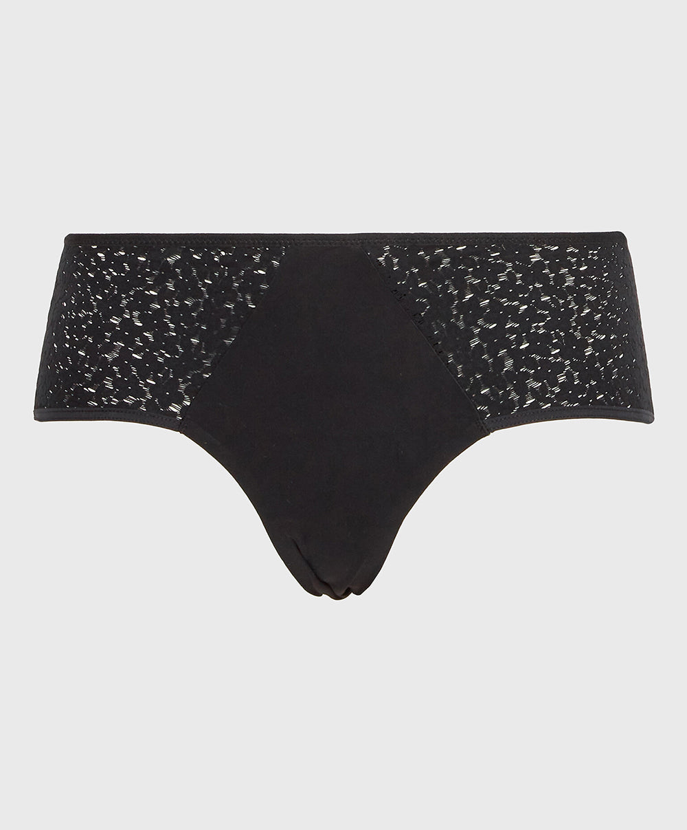 Shorty hipster Chantelle Norah noir C13F40-011