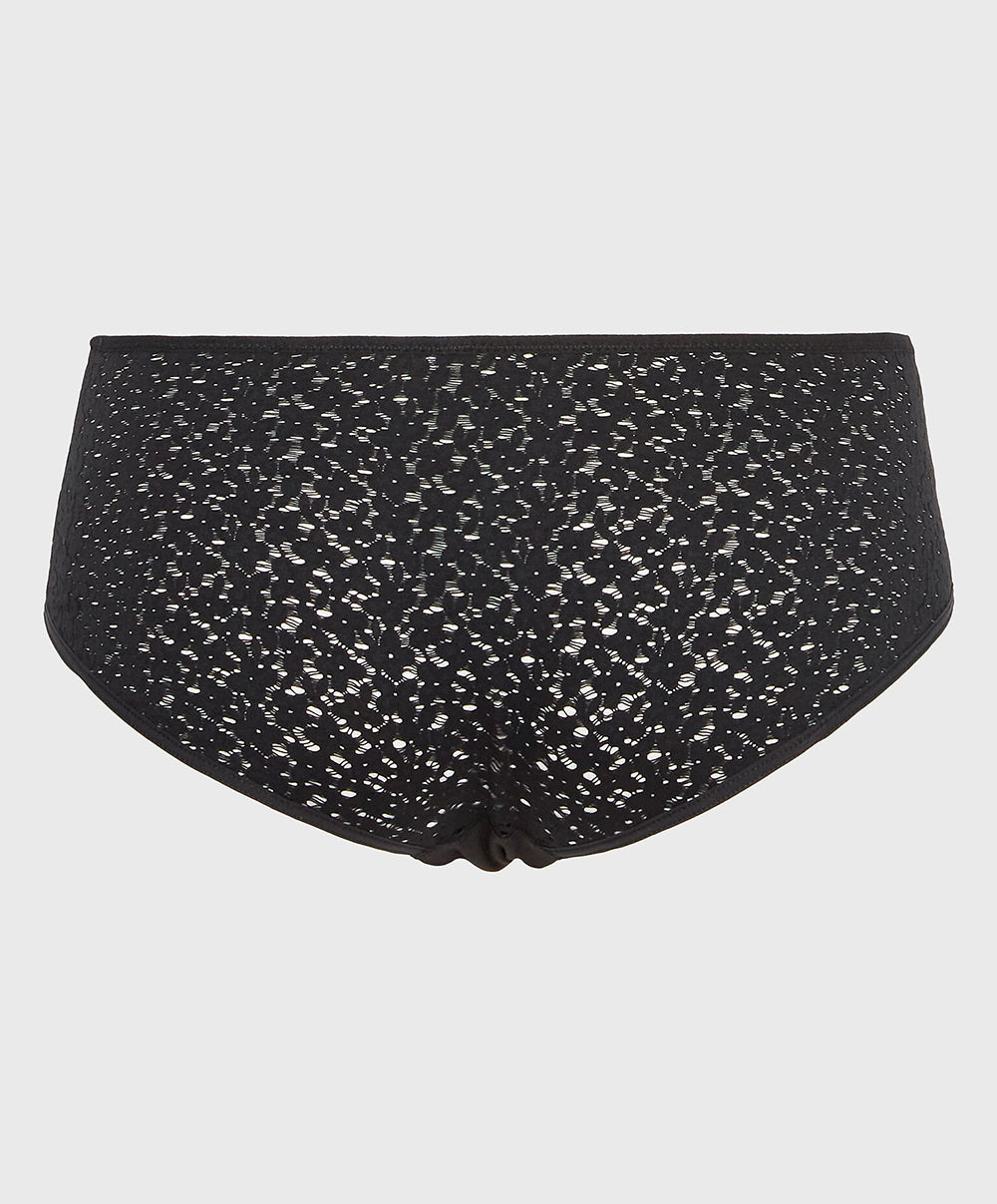 Shorty hipster Chantelle Norah noir C13F40-011