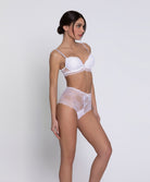 Shorty sexy Lise Charmel Sublime en Dentelle blanc ACH1413-BL
