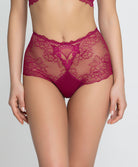 Shorty sexy Lise Charmel Sublime en Dentelle fuchsia ACH1413-FS -10