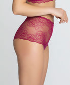 Shorty sexy Lise Charmel Sublime en Dentelle fuchsia ACH1413-FS -10
