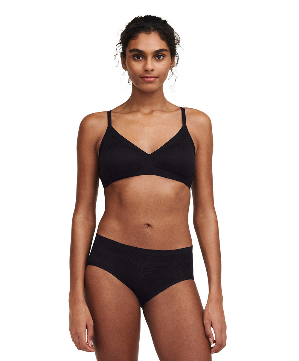 Shorty Chantelle Soft Stretch Stripes noir C20D40-011