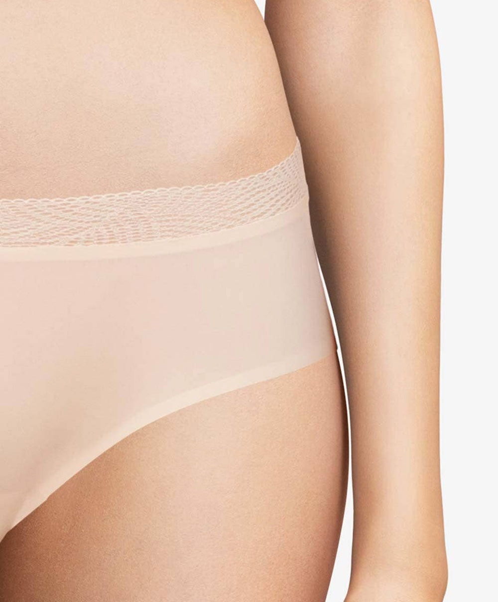Shorty taille dentelle Chantelle Softstretch beige doré C11G40-01N 3