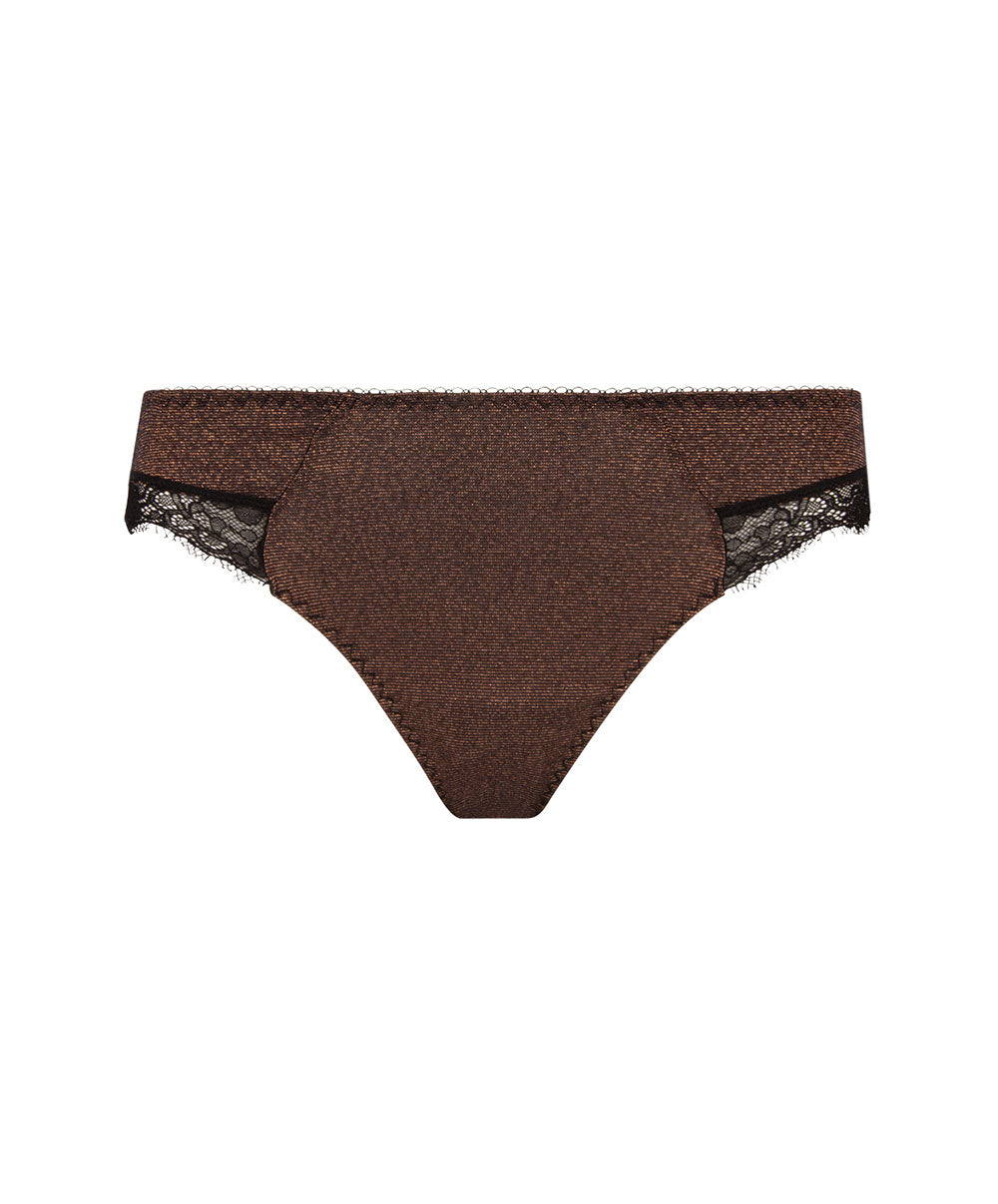 Slip Antigel de Lise Charmel Disco Dentelle cuivre ECH0146-CD