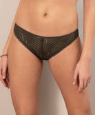 Slip Antigel de Lise Charmel Tressage Graphic éclat aventure kaki ECC0137-EA