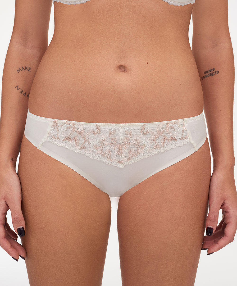 Slip Chantelle Bold Curve ivoire multicolore C13M30-OEN