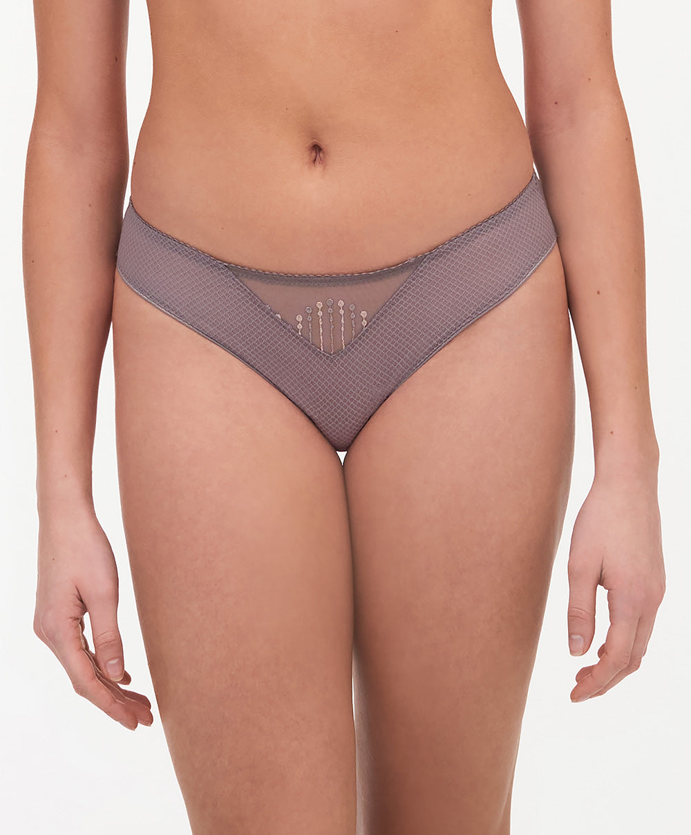 Slip Chantelle Luminesce terre d'ombre sauvage C19K30-0C1