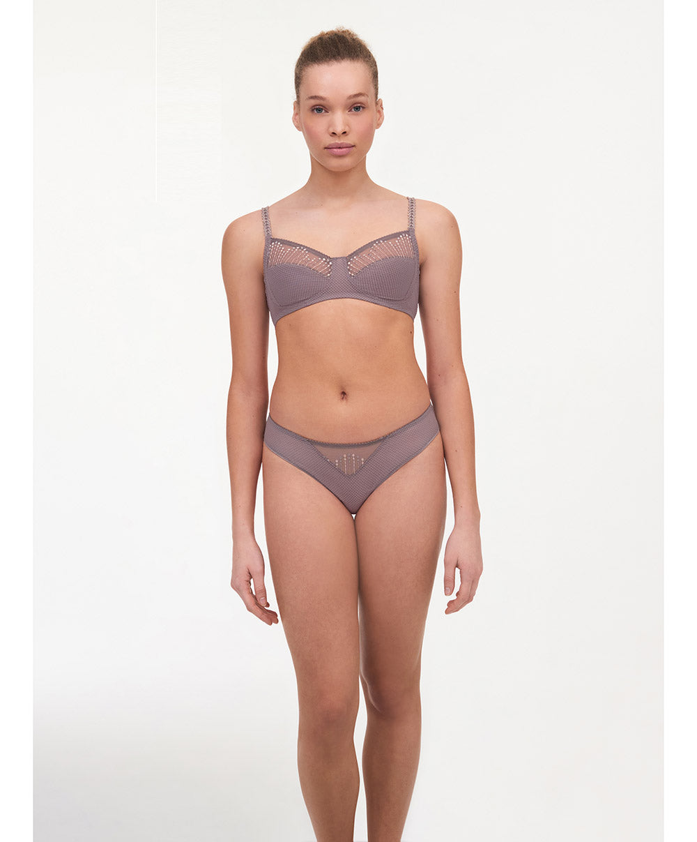 Slip Chantelle Luminesce terre d'ombre sauvage C19K30-0C1