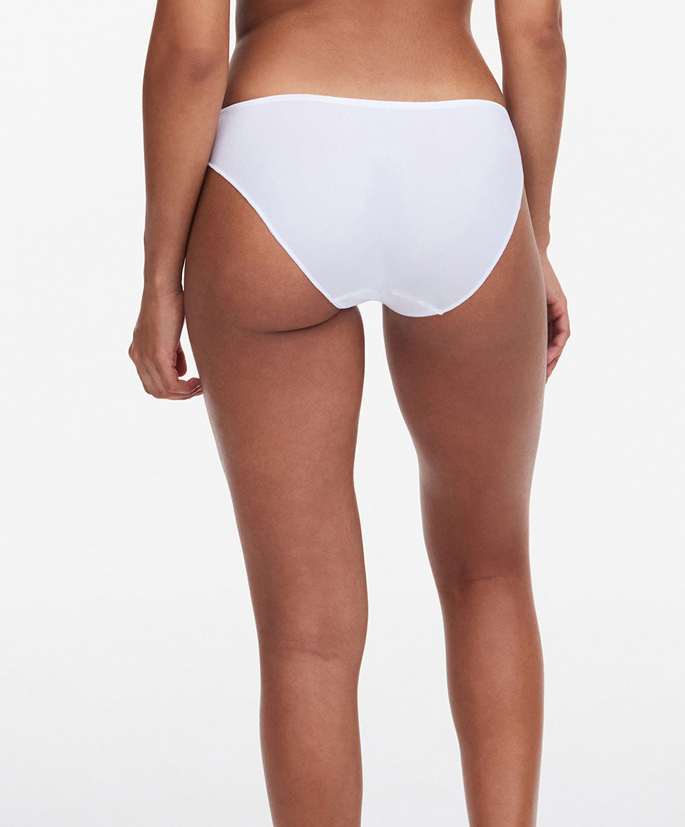 Slip Chantelle Champs Elysées blanc marron C26030-0QS