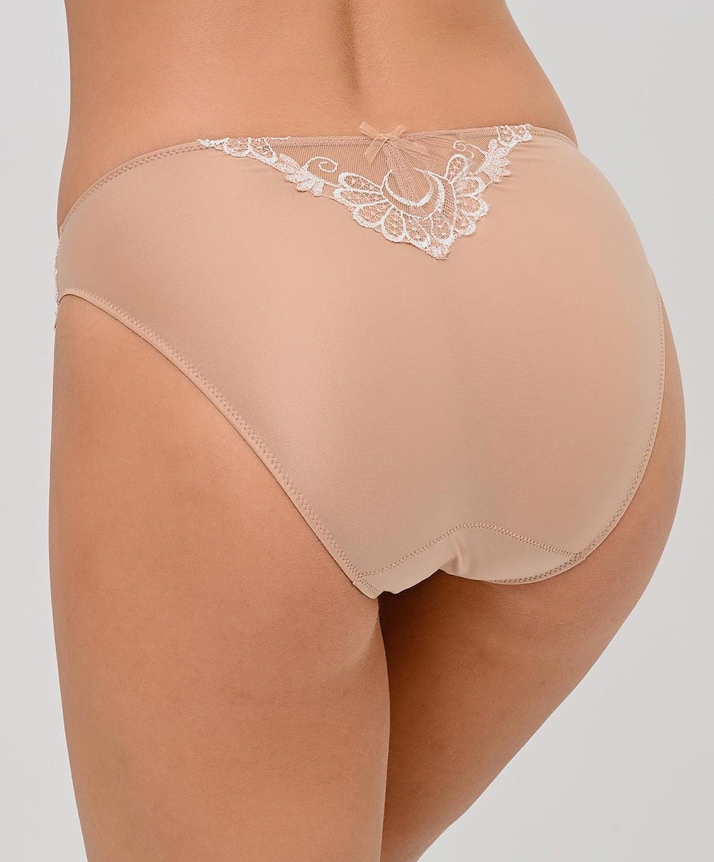 Slip "Fantaisie" Lise Charmel Dressing Floral ambre nacre ACC0288-AN