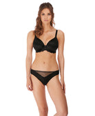 Slip italien dos ajouré Freya Expression noir AA5495-BLK face
