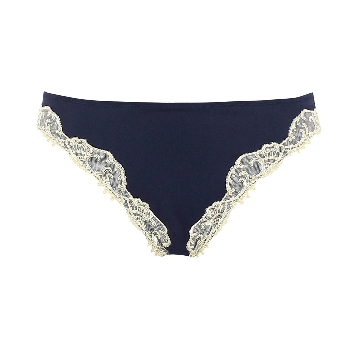 Slip Italien Lise Charmel Splendeur Soie marine ACC0780-SM