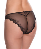 Slip "Séduction" Lise Charmel Dressing Floral noir ACC0788-NO