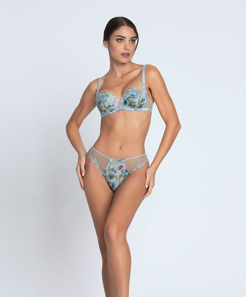 Slip Seduction Reve en fleurs opale Lise Charmel ACJ0743 RO 3