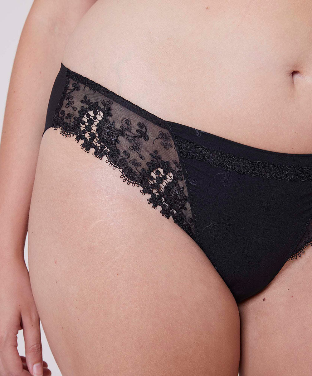 Slip Simone Pérèle Wish noir 12B720-015