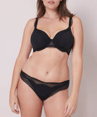 Slip Eclat Noir Simone Pérèle 13N726-766