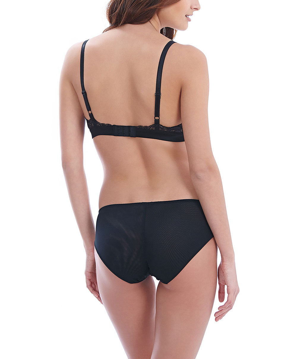 Slip Wacoal Lace Affair noir graphite WA846256-490