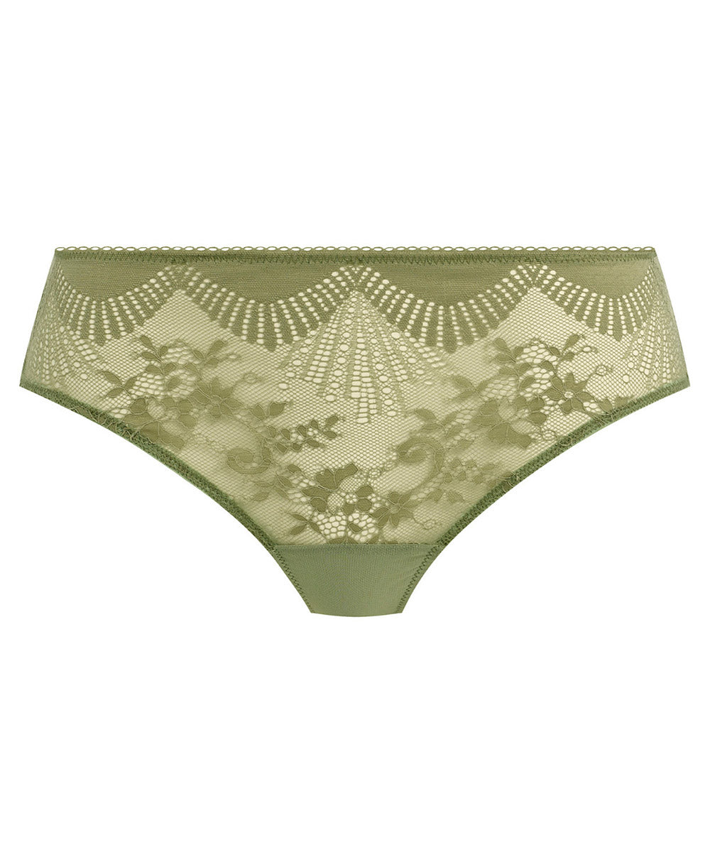 Slip Wacoal Sensu Lace vert soie WE601255-GEN