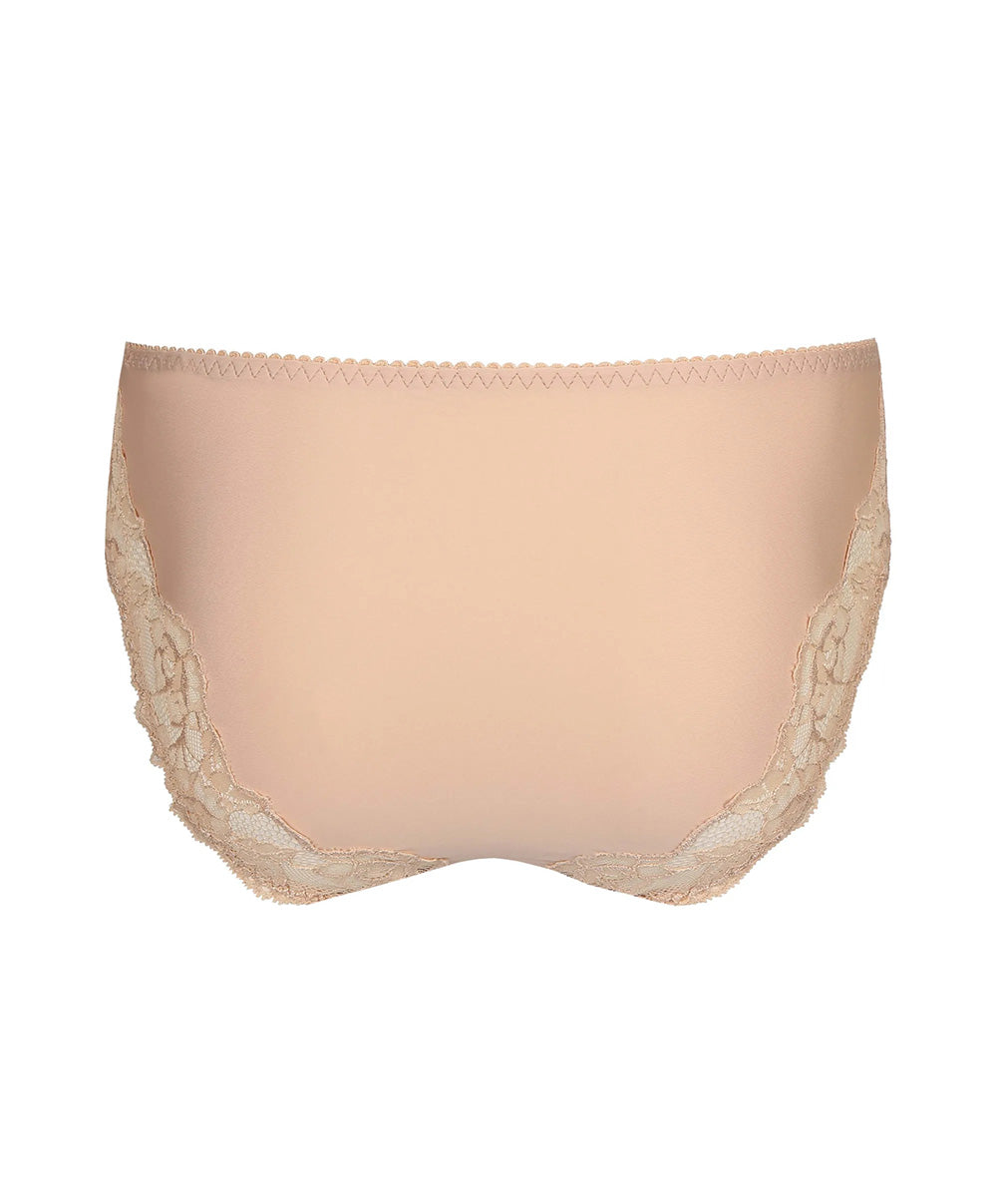 Slip brésilien dentelle PrimaDonna Madison café latte 0562125-CAL