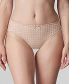Slip brésilien dentelle PrimaDonna Madison café latte 0562125-CAL