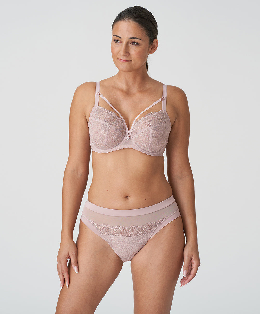 Slip brésilien femme PrimaDonna Sophora bois de rose 0563180-BDS
