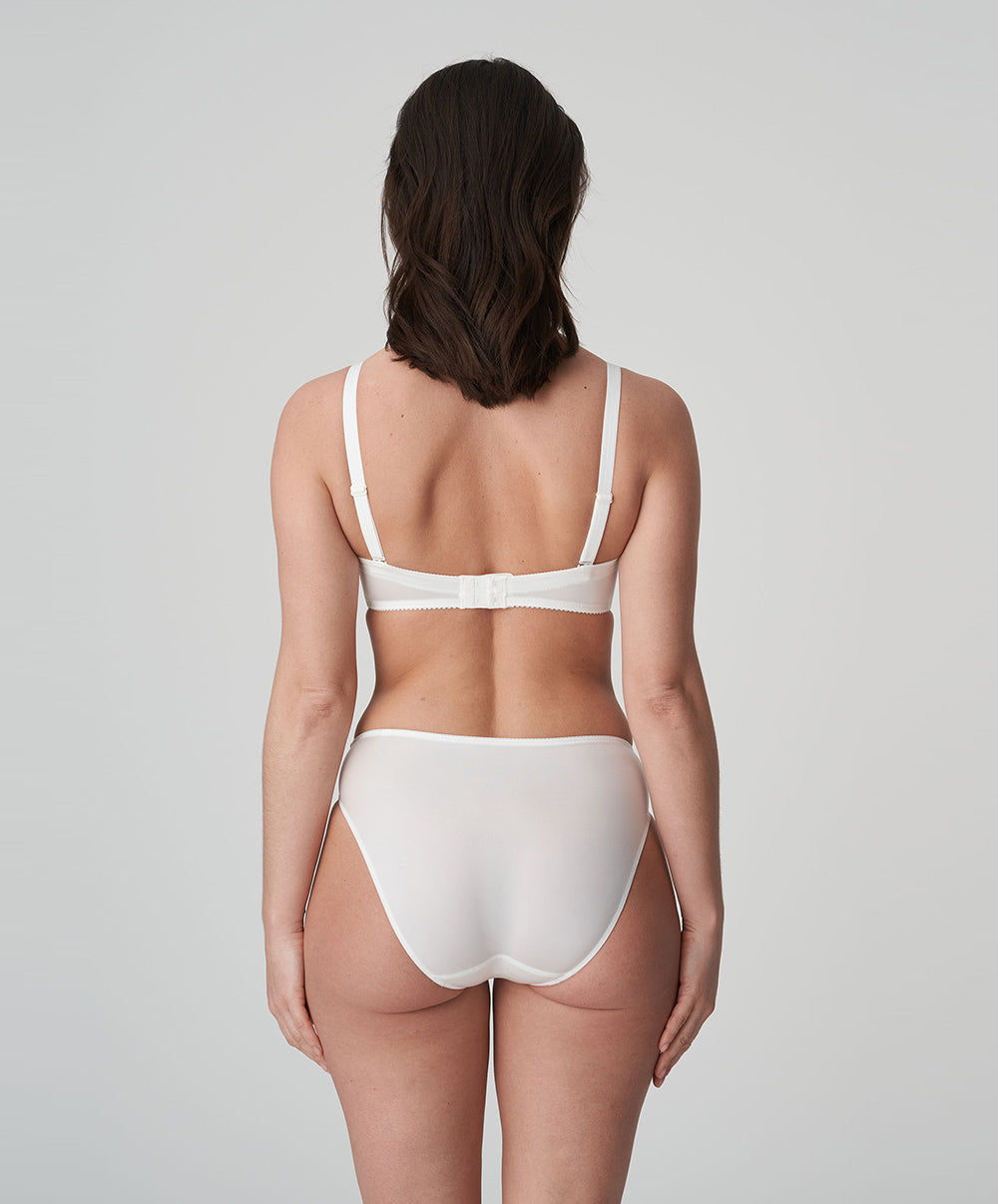 Slip brésilien invisible PrimaDonna Satin noir 0561330-NAT