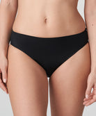 Slip brésilien invisible PrimaDonna Satin noir 0561330-ZWA
