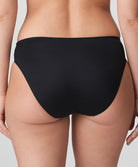 Slip brésilien invisible PrimaDonna Satin noir 0561330-ZWA