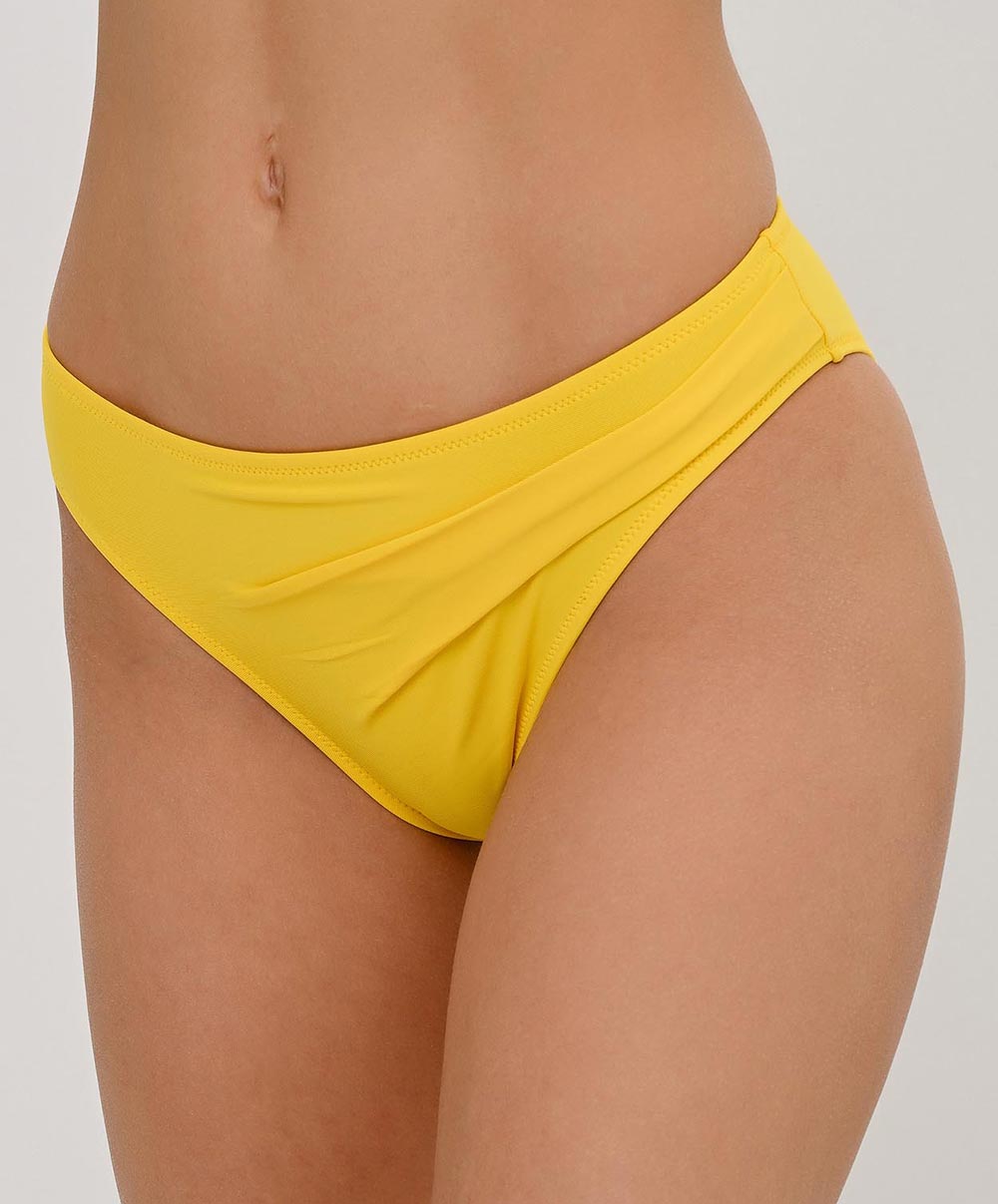 Slip de bain La Chiquissima jaune Antigel Bain FBB0314-MS