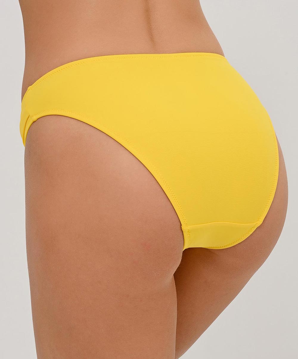 Slip de bain La Chiquissima jaune Antigel Bain FBB0314-MS
