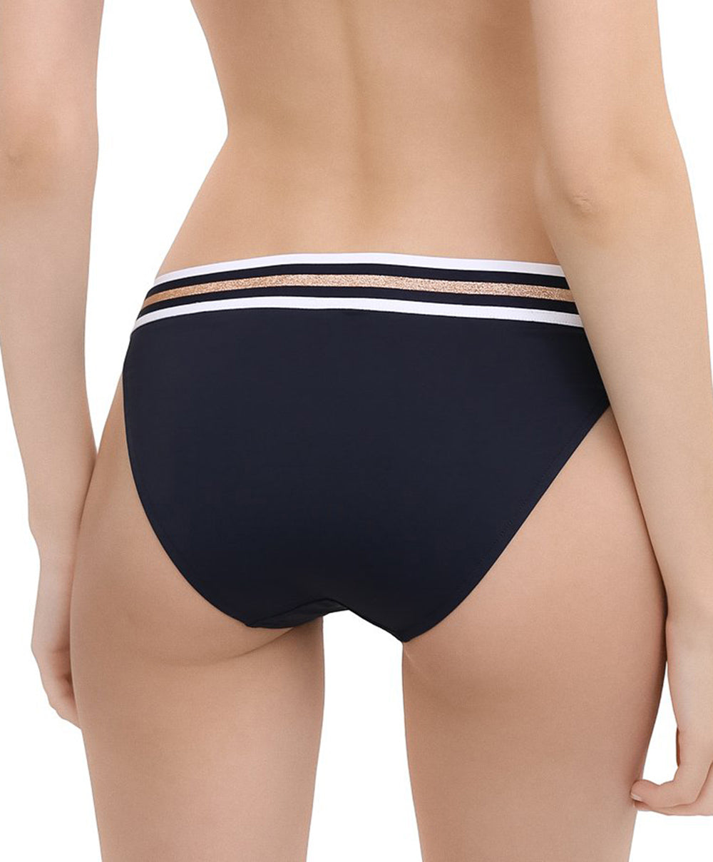 Slip de bain Lise Charmel bain Énergie Nautique encre ABA0335-EN fashion