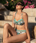 Slip de bain Lise Charmel bain Fleur Persane bronze ABB0367-BP