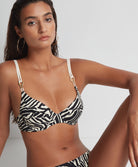 Slip de bain "Mini-Coeur" Aubade Bain Savannah Mood zebra LV20-ZEBA