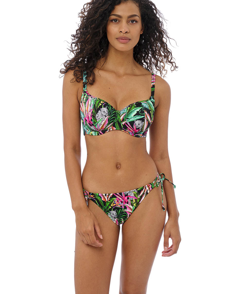 Bas de maillot de bain à nouettes Cala selva Freya swim AS203175-JUE