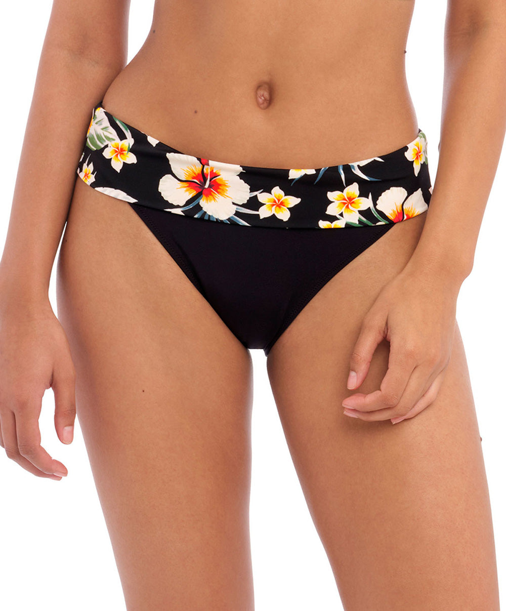 Slip de bain à revers hauteur de taille ajustable Havana Sunrise multicolore Freya swim AS202777-MUI