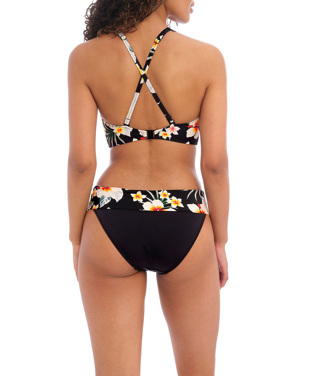 Slip de bain à revers hauteur de taille ajustable Havana Sunrise multicolore Freya swim AS202777-MUI