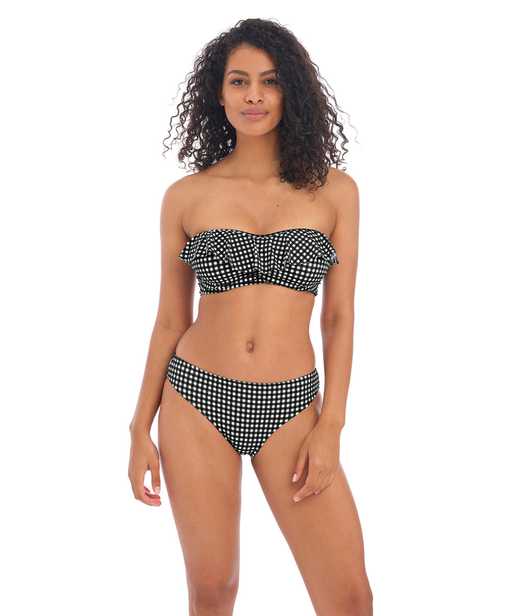 Slip de bain bikini Check In monochrome Freya swim AS201970-MOM