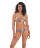 Slip de bain brésilien bikini forme tanga Cala Fiesta multi léopard Freya swim AS200979-MUI