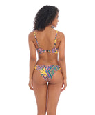 Slip de bain brésilien bikini forme tanga Cala Fiesta multi léopard Freya swim AS200979-MUI
