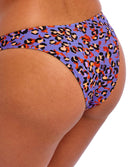Bas de maillot de bain échancré Santiago nights Leopard Freya swim AS205685-LED