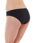 Slip de bain italien coupe échancrée Freya swim Remix noir AS3952-BLK