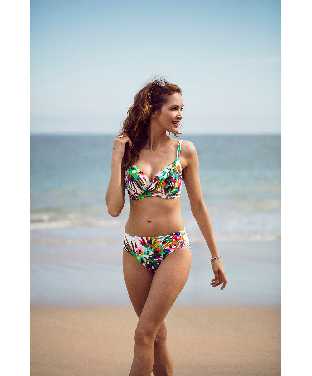Slip de bain mi-couvrant Margarita Island Fantasie Swim Multicolore