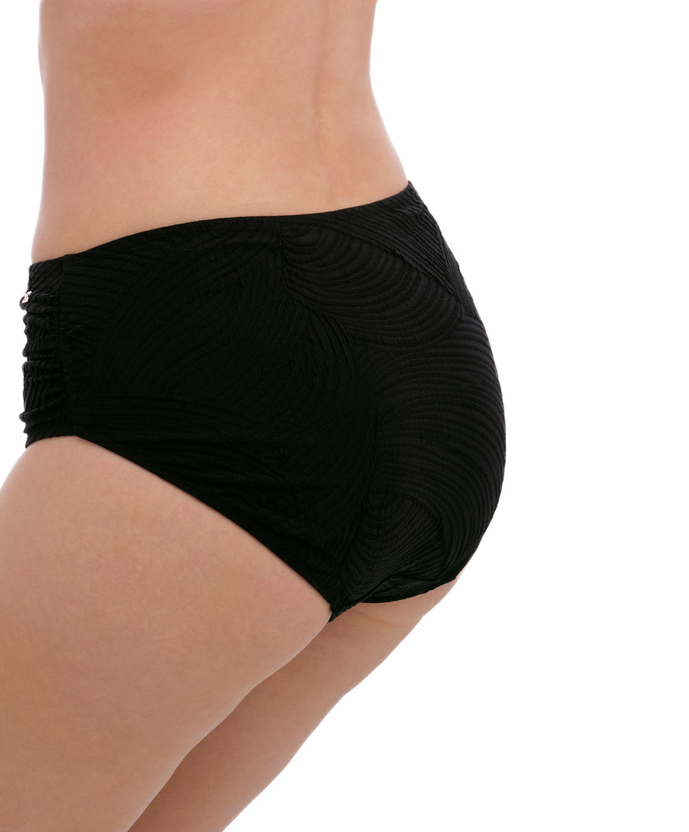 Slip de bain mi-couvrant Fantasie swim Ottawa noir FS6363-BLK