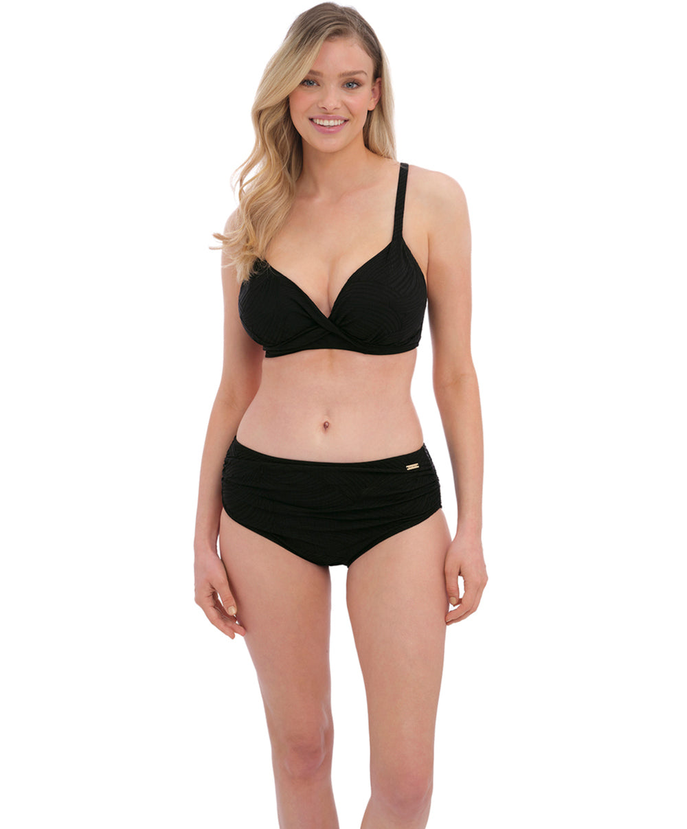Slip de bain mi-couvrant Fantasie swim Ottawa noir FS6363-BLK