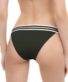 Slip de bain taille basse Lise Charmel bain Énergie Nautique kaki ABA0435-KN